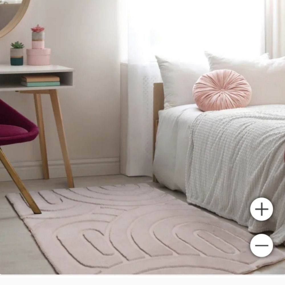 4' x 6'/ Bristol Area Rug Collection, pink Elaia | Dining Room | Bedroom Rug |